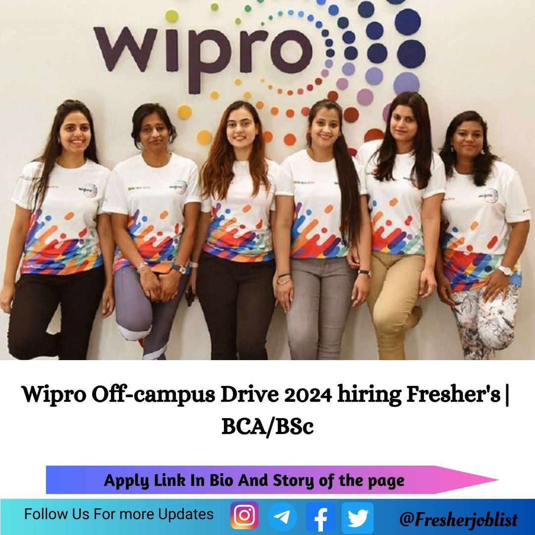 Wipro Off-campus Drive 2024