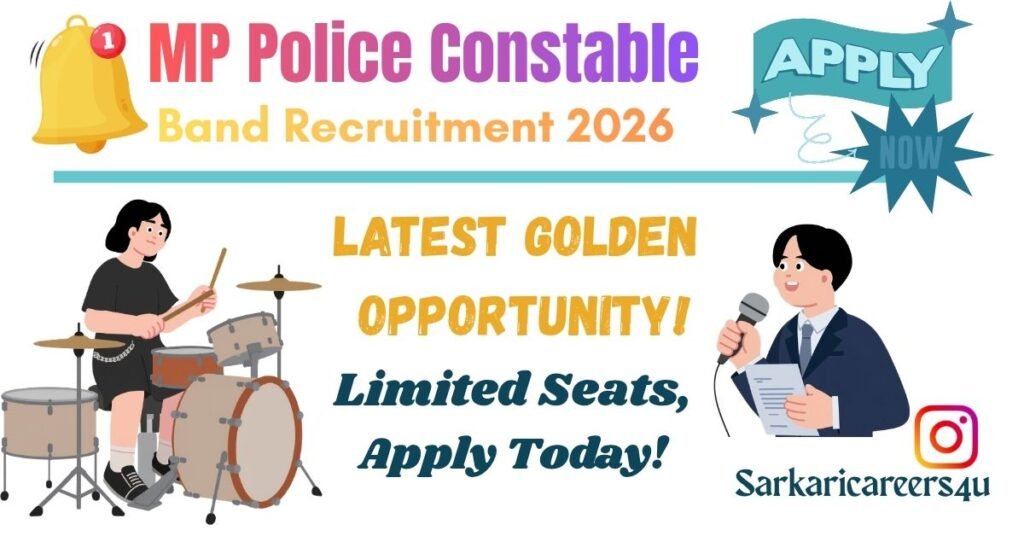 MP Police Constable Band Recruitment 2026