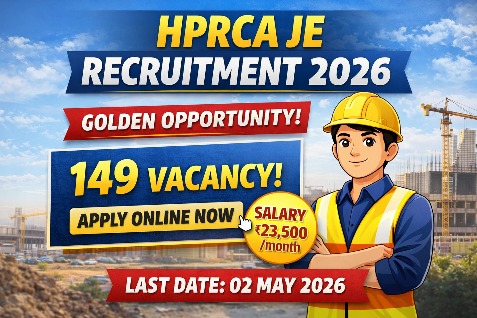 HPRCA JE Recruitment 2026