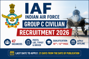 IAF Group C Civilian Recruitment 2026