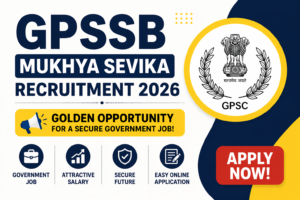 GPSSB Mukhya Sevika Recruitment 2026