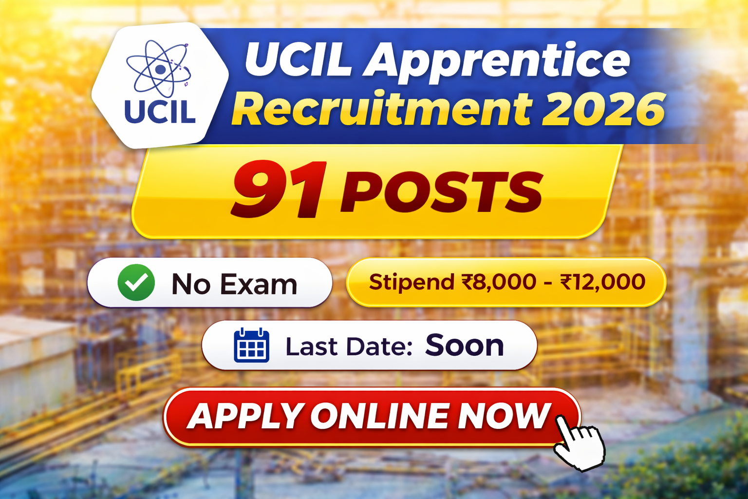 UCIL Apprentice Recruitment 2026