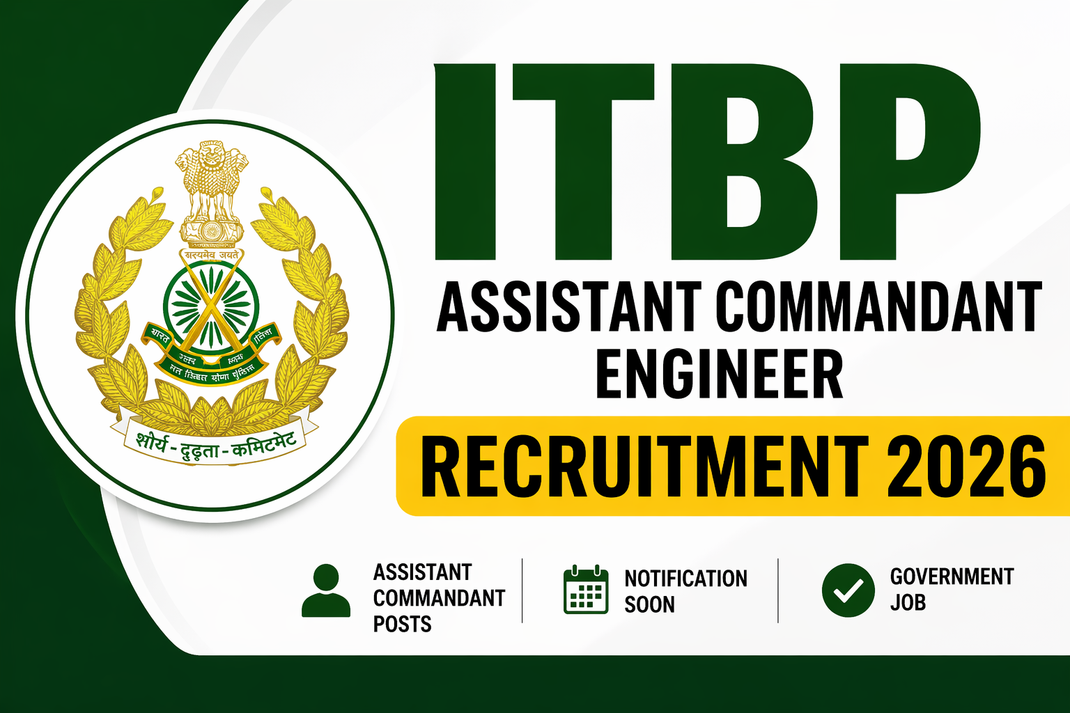 ITBP AC Engineer Recruitment 2026