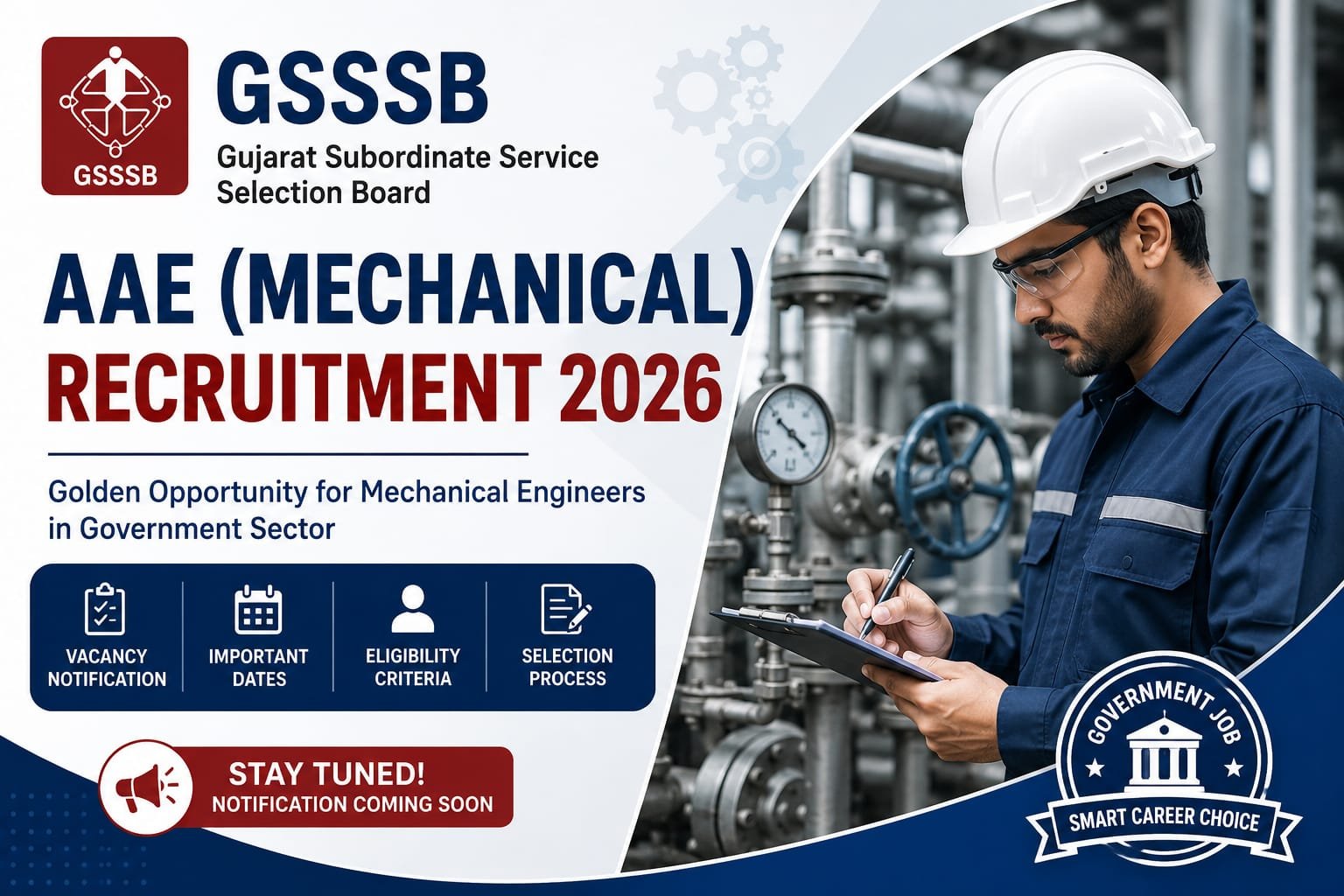 GSSSB AAE Mechanical Recruitment 2026