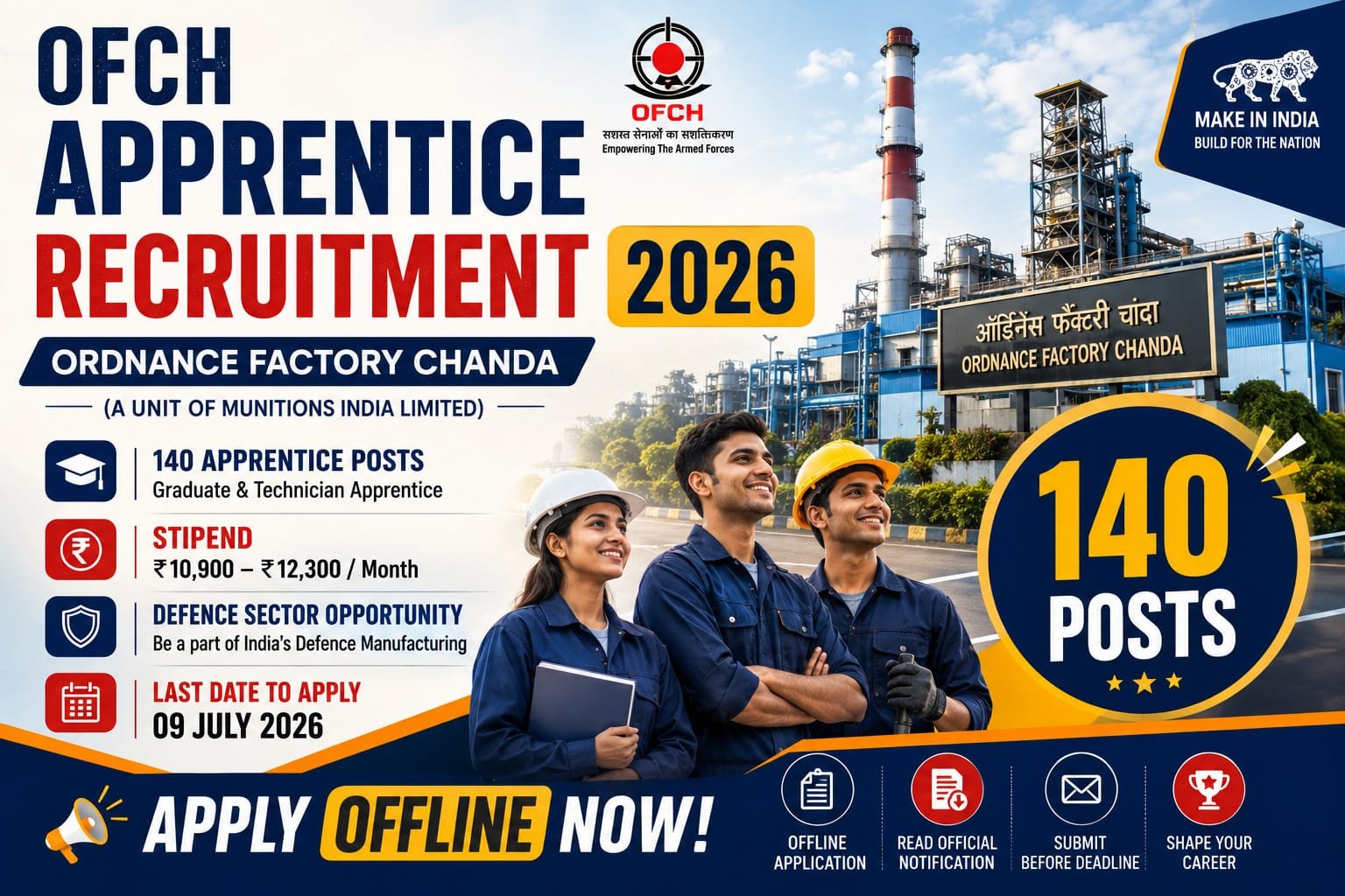 OFCH Apprentice Recruitment 2026