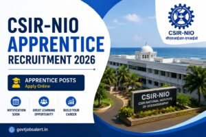 CSIR NIO Apprentice Recruitment 2026