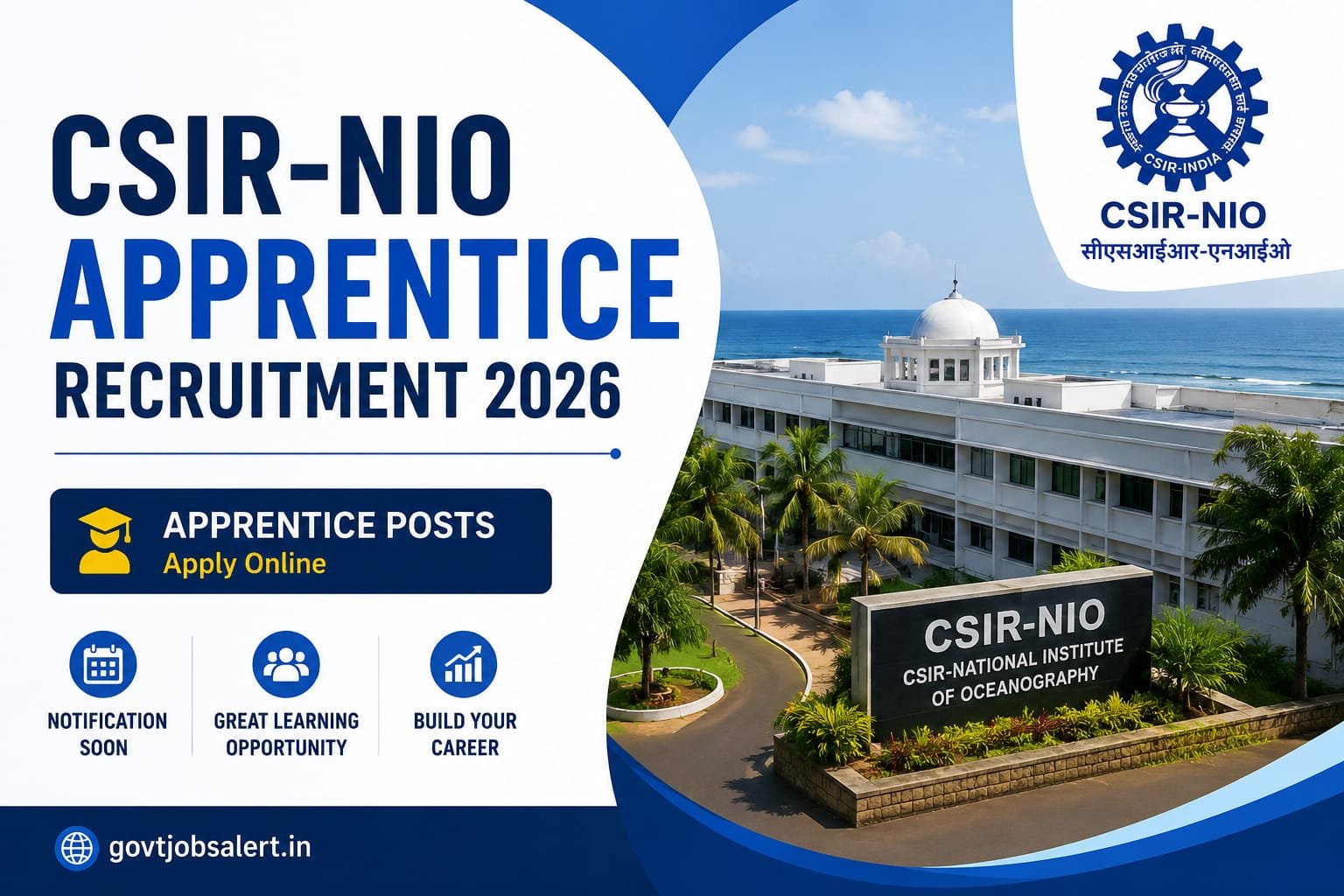 CSIR NIO Apprentice Recruitment 2026