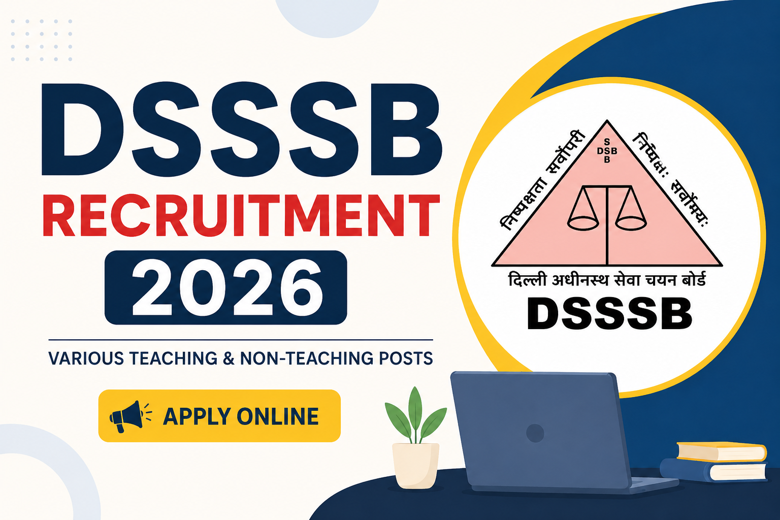 DSSSB Recruitment 2026