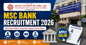 MSC Bank Recruitment 2026