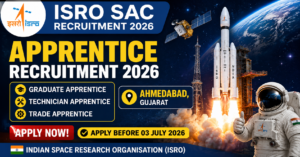 ISRO SAC Apprentice Recruitment 2026