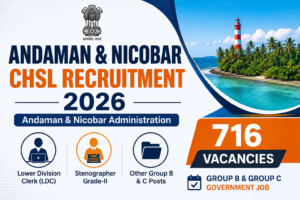 A&N Administration CHSL Recruitment 2026